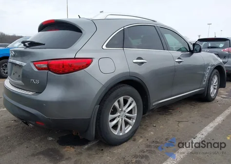 2012 Infiniti Fx35 z USA, uszkodzony, nr VIN JN8AS1MW1CM156360